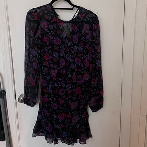 Veronica Beard Silk Floral Dress